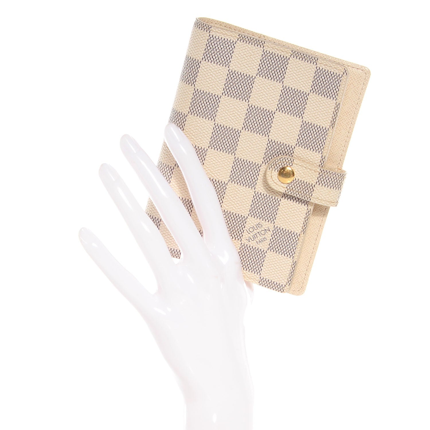 Louis Vuitton Damier Azur Small Ring Agenda Cover 2 of 7