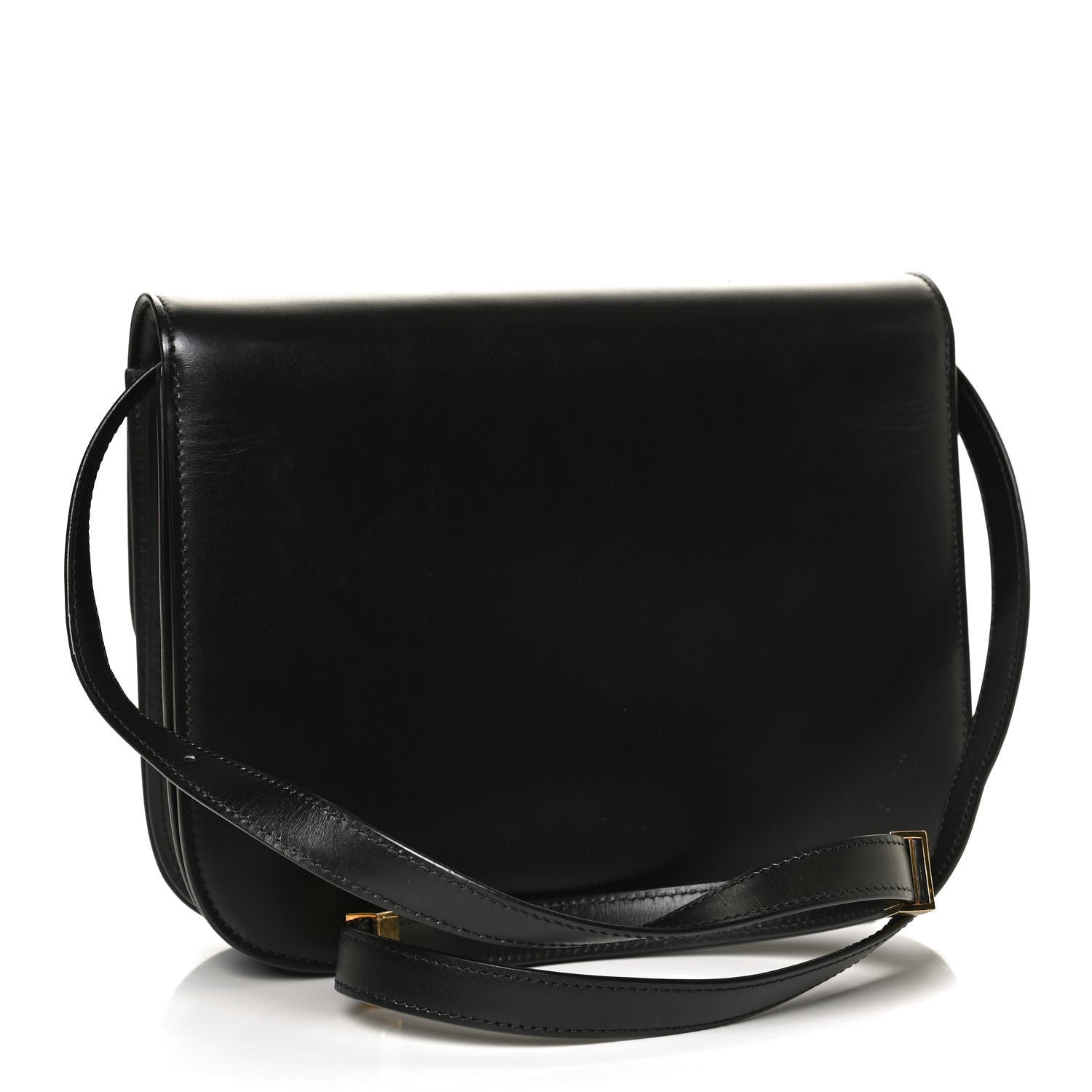 Celine Box Calfskin Medium Classic Box Flap Bag Black 3 of 11