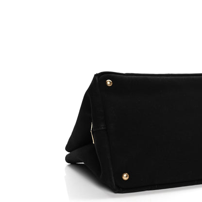 Prada Canapa Logo Tote Black 6 of 8
