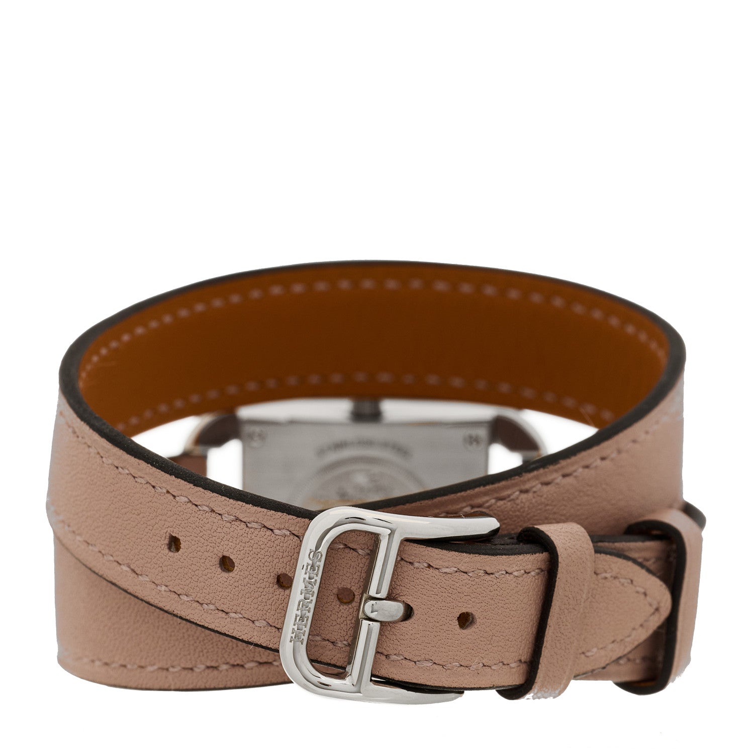Hermes Stainless Steel Athena 23mm Cape Cod Chaine d’Ancre Double Tour Quartz Watch Glycine 3 of 4