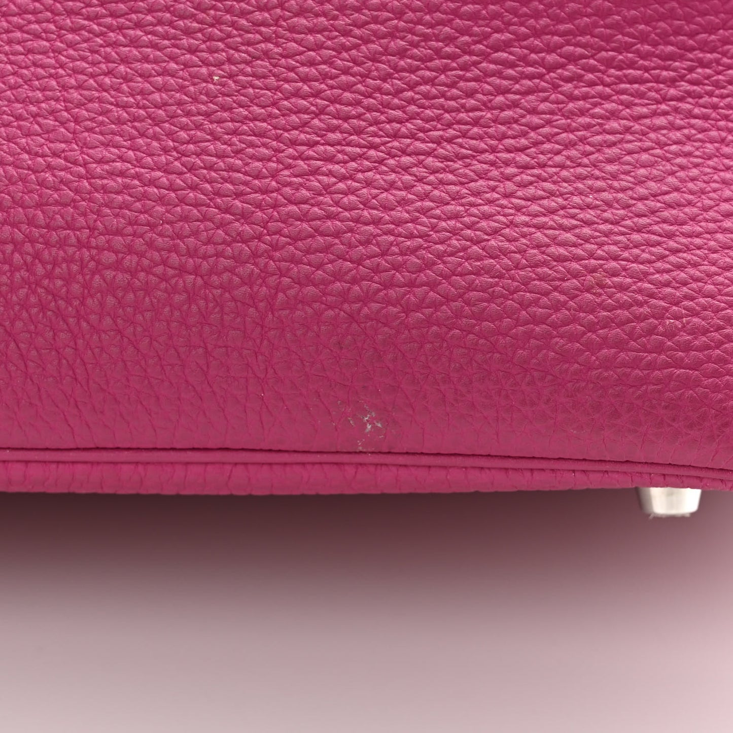 Togo Birkin 35 Rose Pourpre