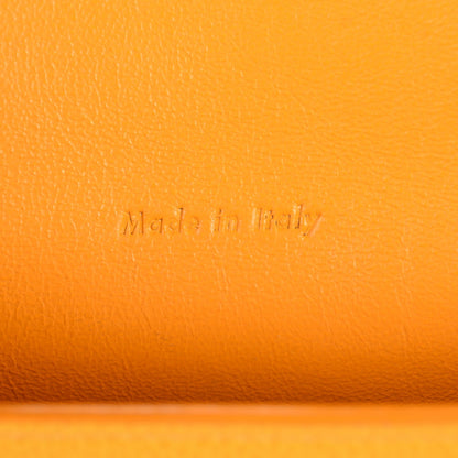 Celine Grained Calfskin Trotteur Messenger Saffron 8 of 11