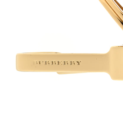 Burberry Cashmere House Check Thomas Bear Bag Charm Camel Gold 3 of 4