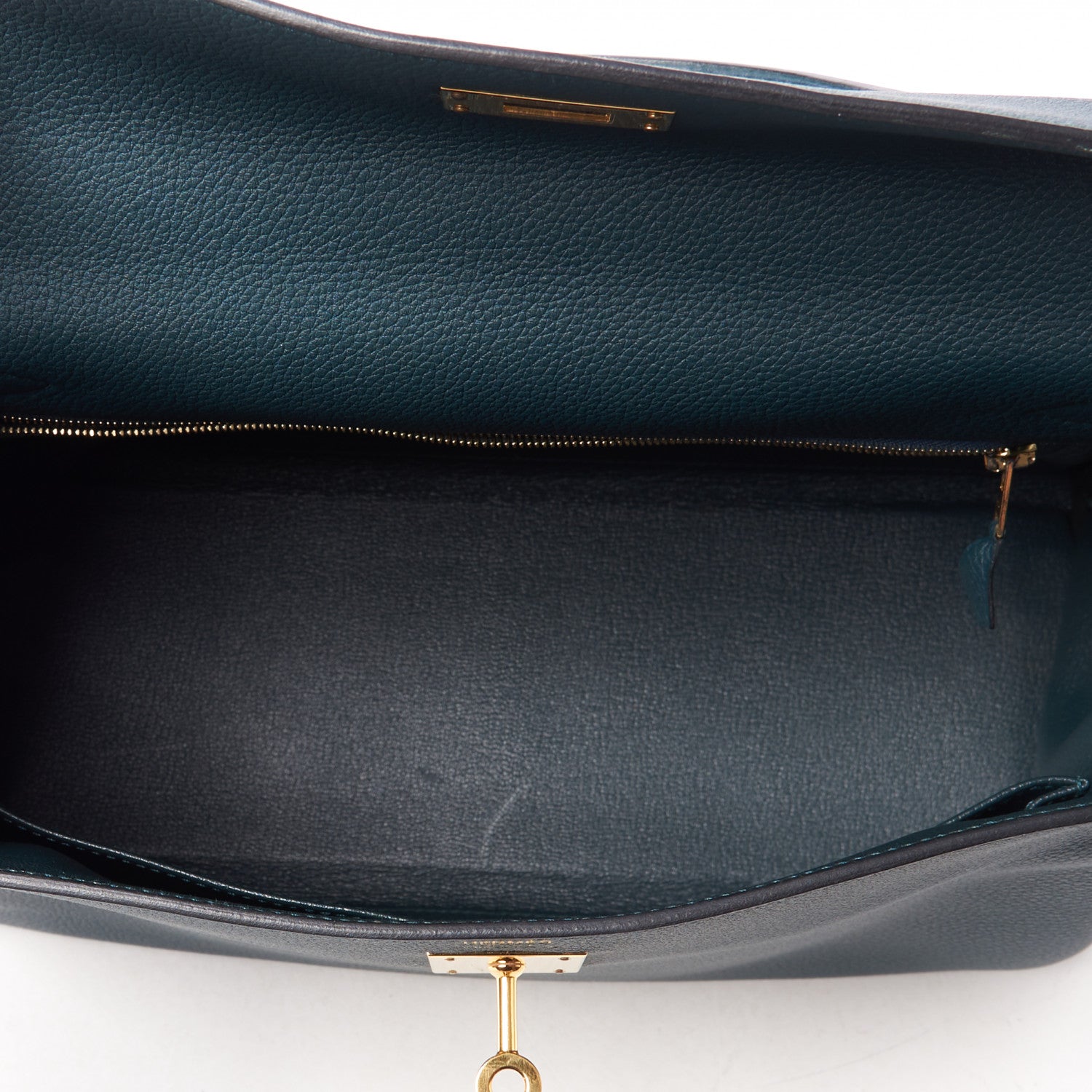 Hermes Togo Kelly Retourne 32 Vert Cypress 13 of 33
