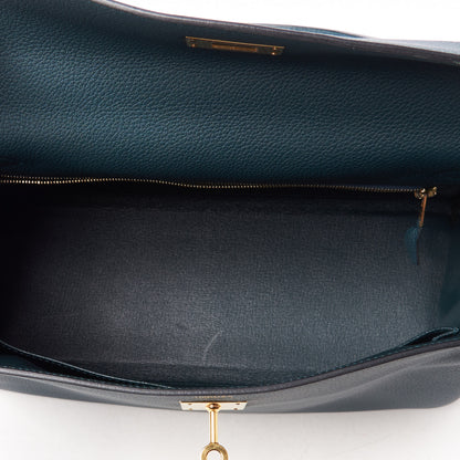 Hermes Togo Kelly Retourne 32 Vert Cypress 13 of 33