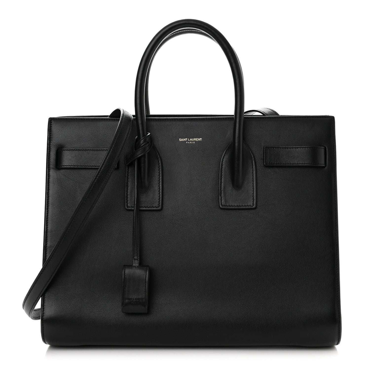 Saint Laurent Calfskin Small Sac De Jour Black 1 of 11