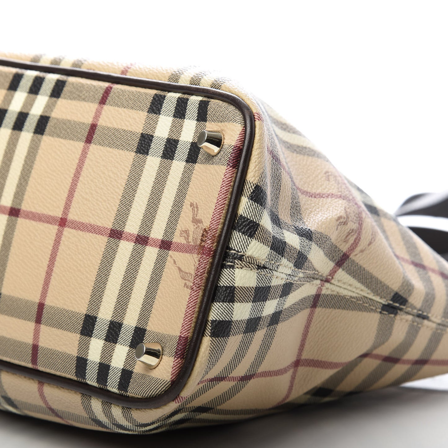 Haymarket Check Medium Regent Tote Chocolate