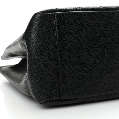 Chanel Caviar Quilted Grand Shopping Tote GST Black 9 of 22