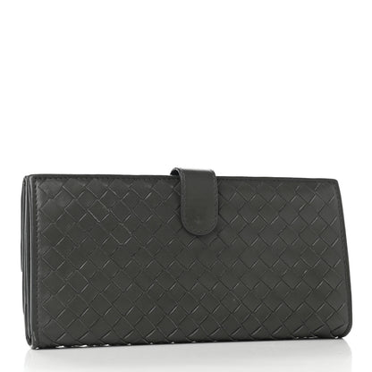 Bottega Veneta Nappa Intrecciato Continental Wallet Grey 3 of 11