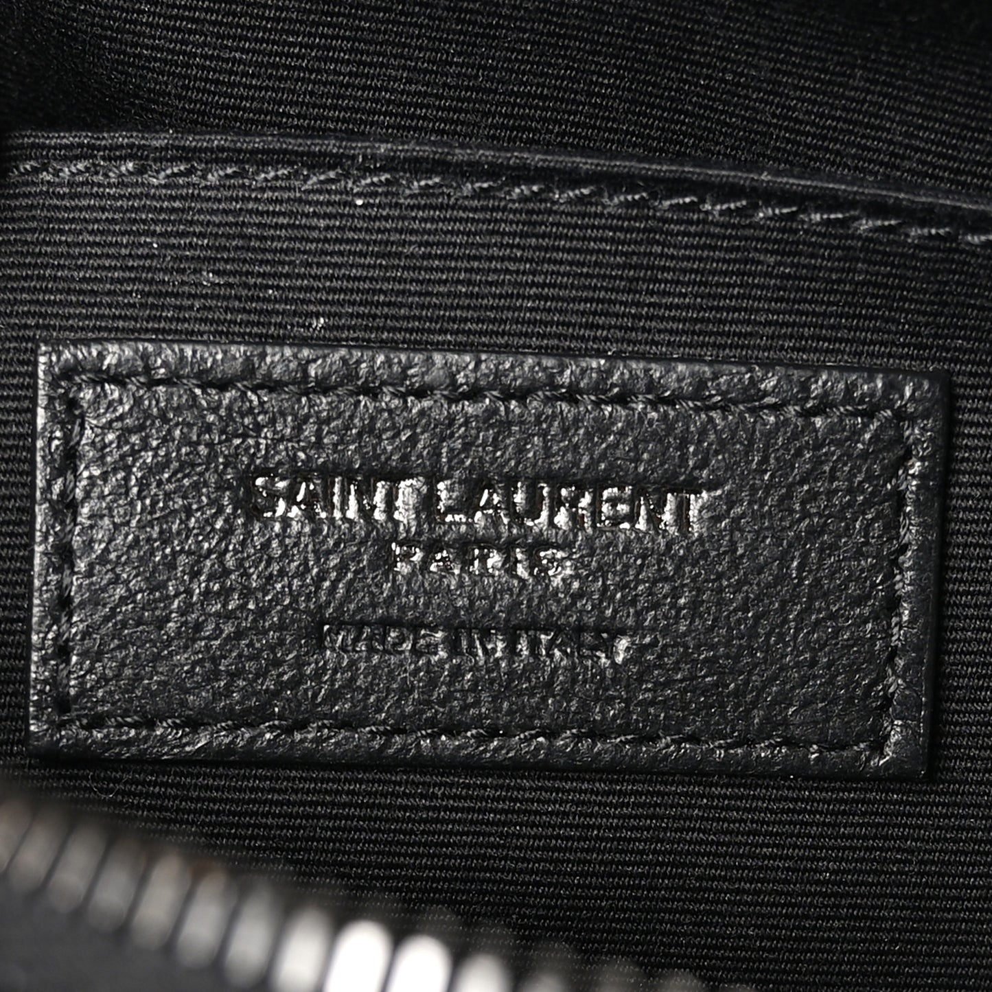Calfskin Matelasse Monogram Lou Camera Bag Black