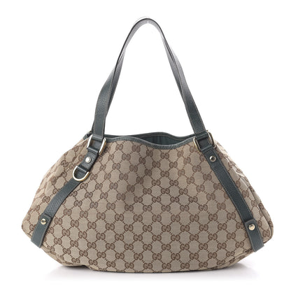 Gucci Monogram Medium Abbey Shoulder Bag Green 1 of 10