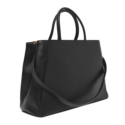 Fendi Vitello Elite Regular 2Jours Tote Black 3 of 9