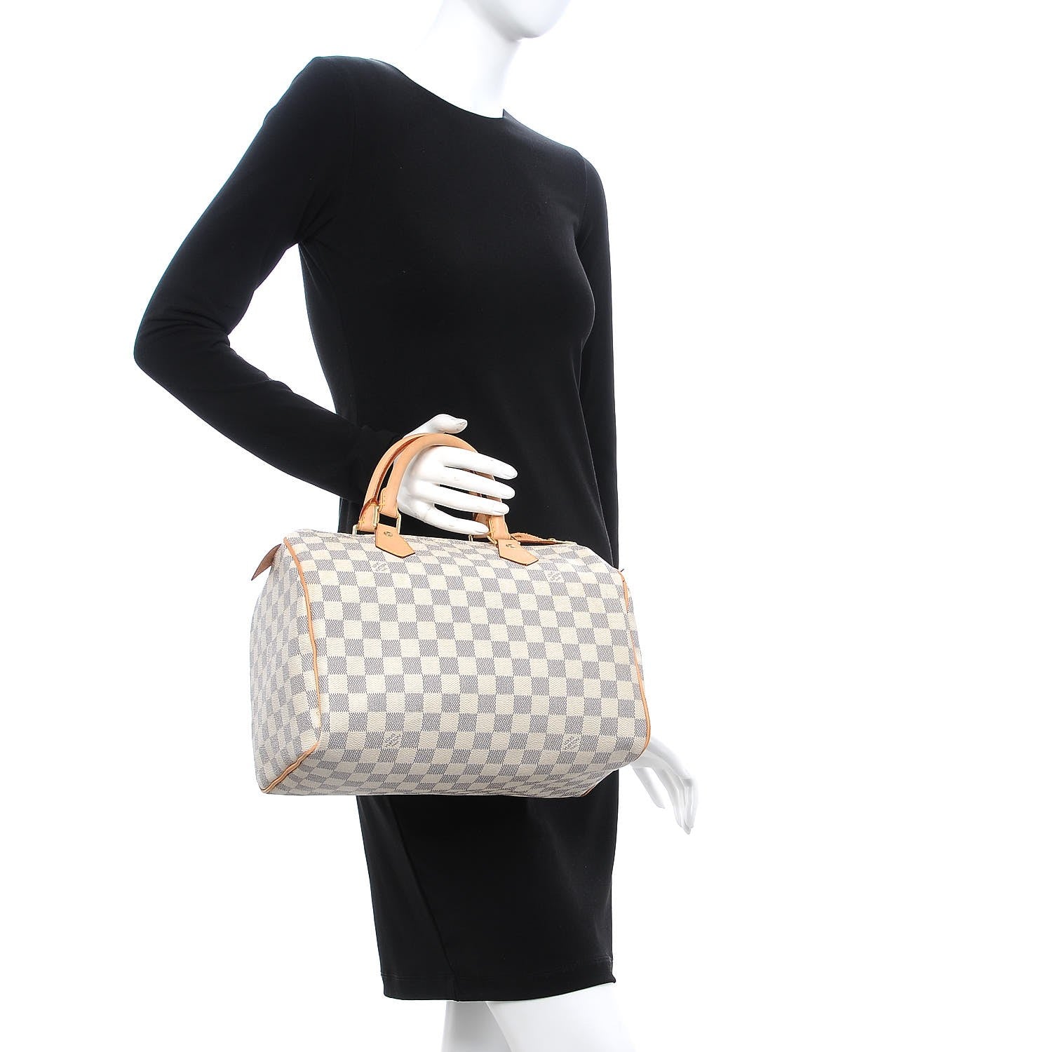 Louis Vuitton Damier Azur Speedy 30 2 of 13