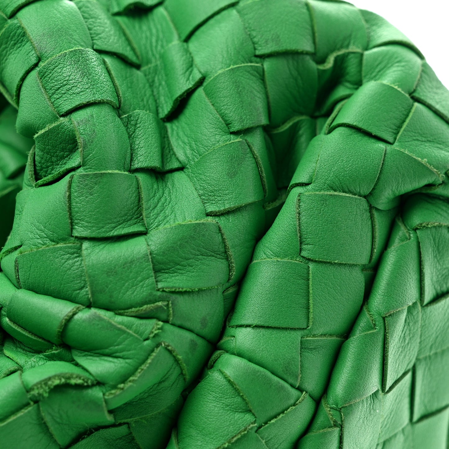 Nappa Maxi Intrecciato The Pouch Oversized Clutch Parakeet