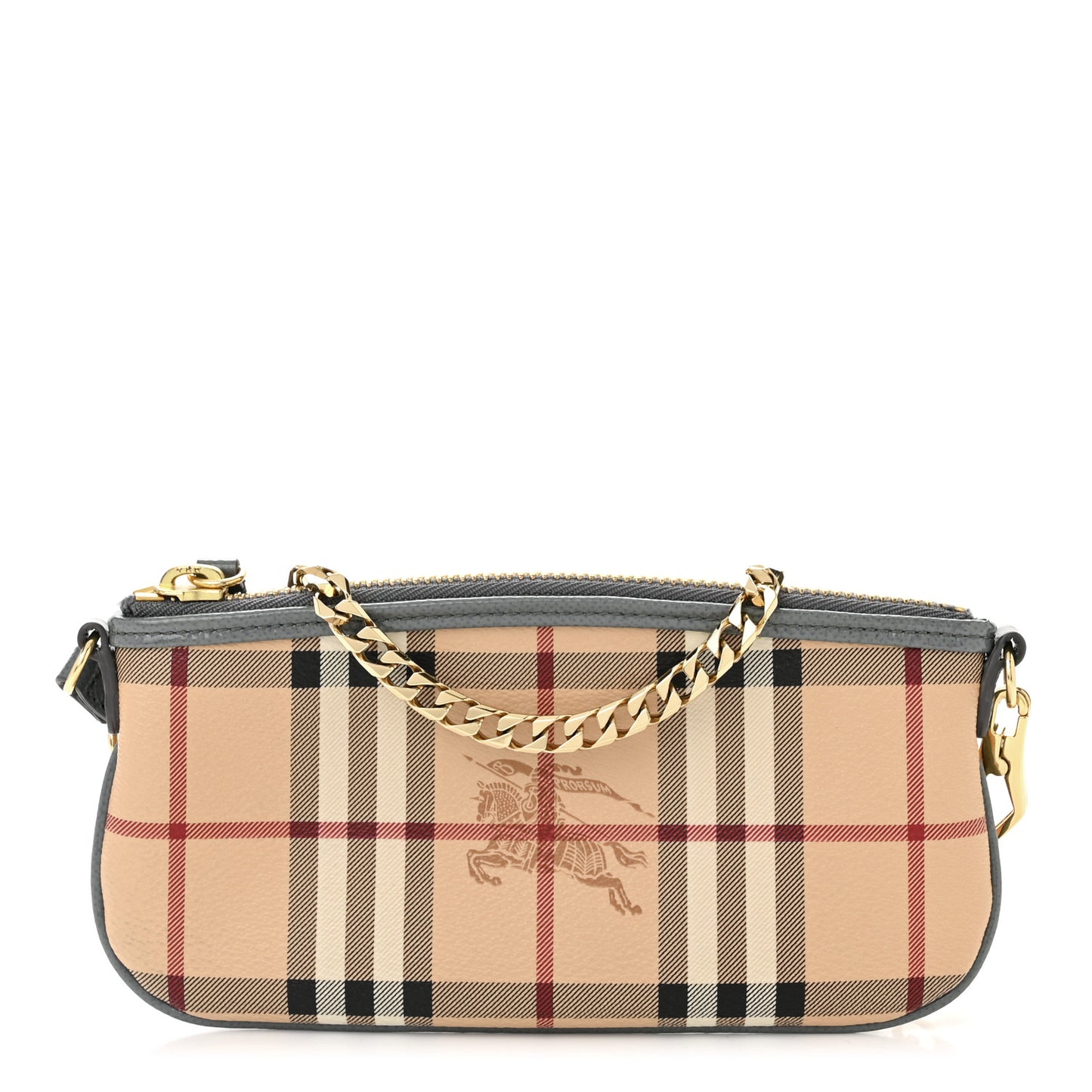 Haymarket Check Clara Pochette Grey