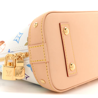 Louis Vuitton LV X TM Monogram Multicolor Alma BB White 8 of 9