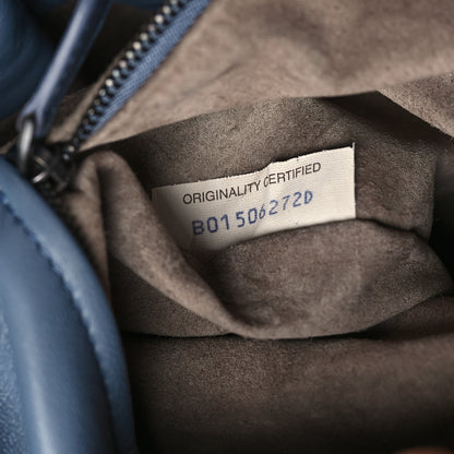 Bottega Veneta Nappa Intrecciato Small Messenger Flap Krim 7 of 9