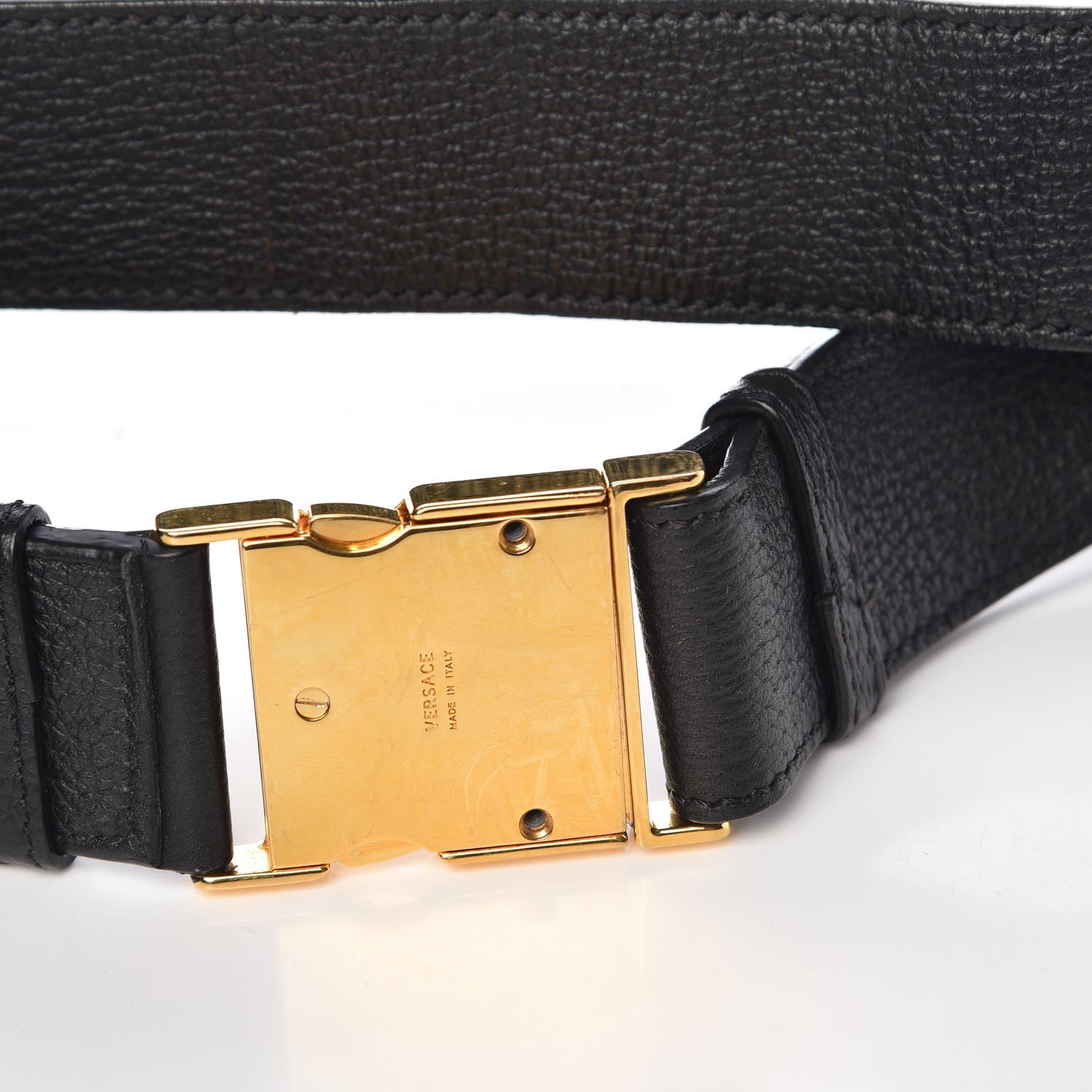 Versace Calfskin Palazzo Belt Bag Black 7 of 9