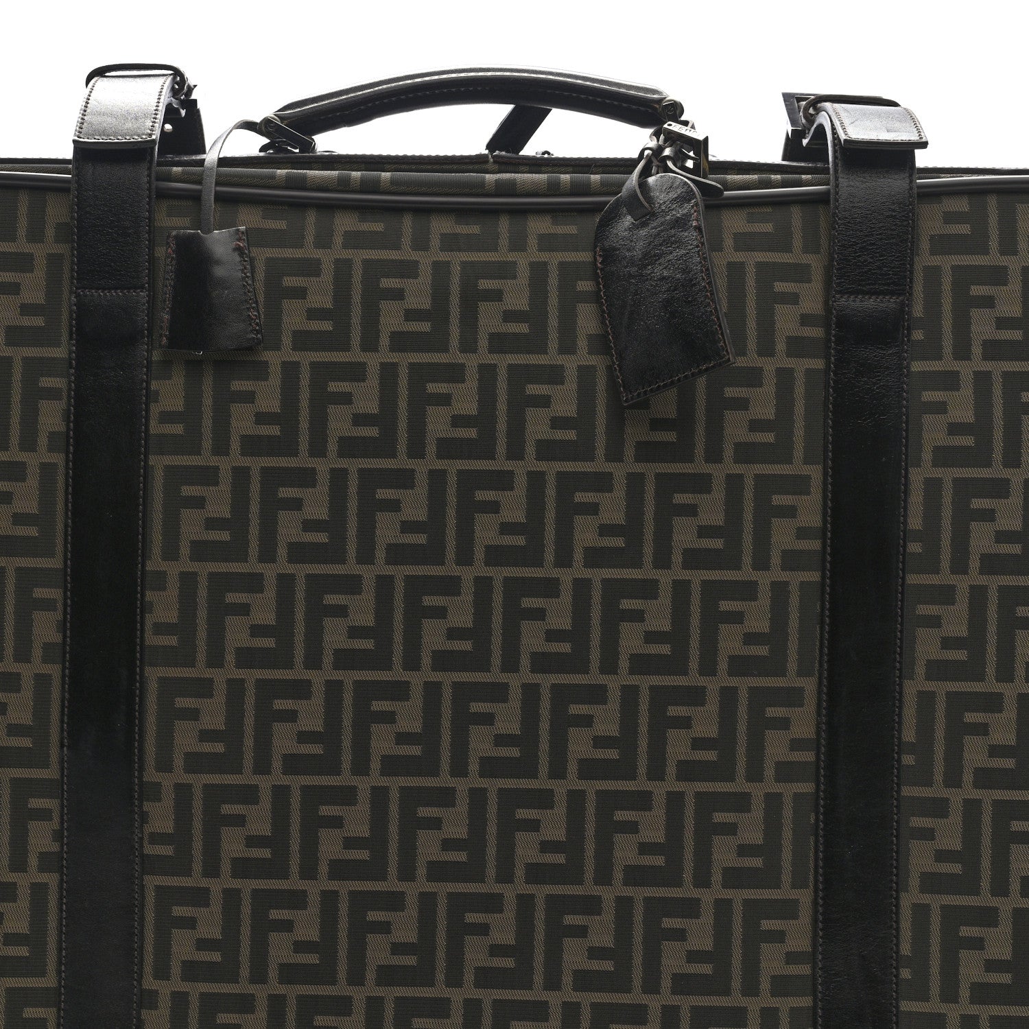 Fendi Zucca Suitcase Tobacco 1767619 – FASHIONPHILE