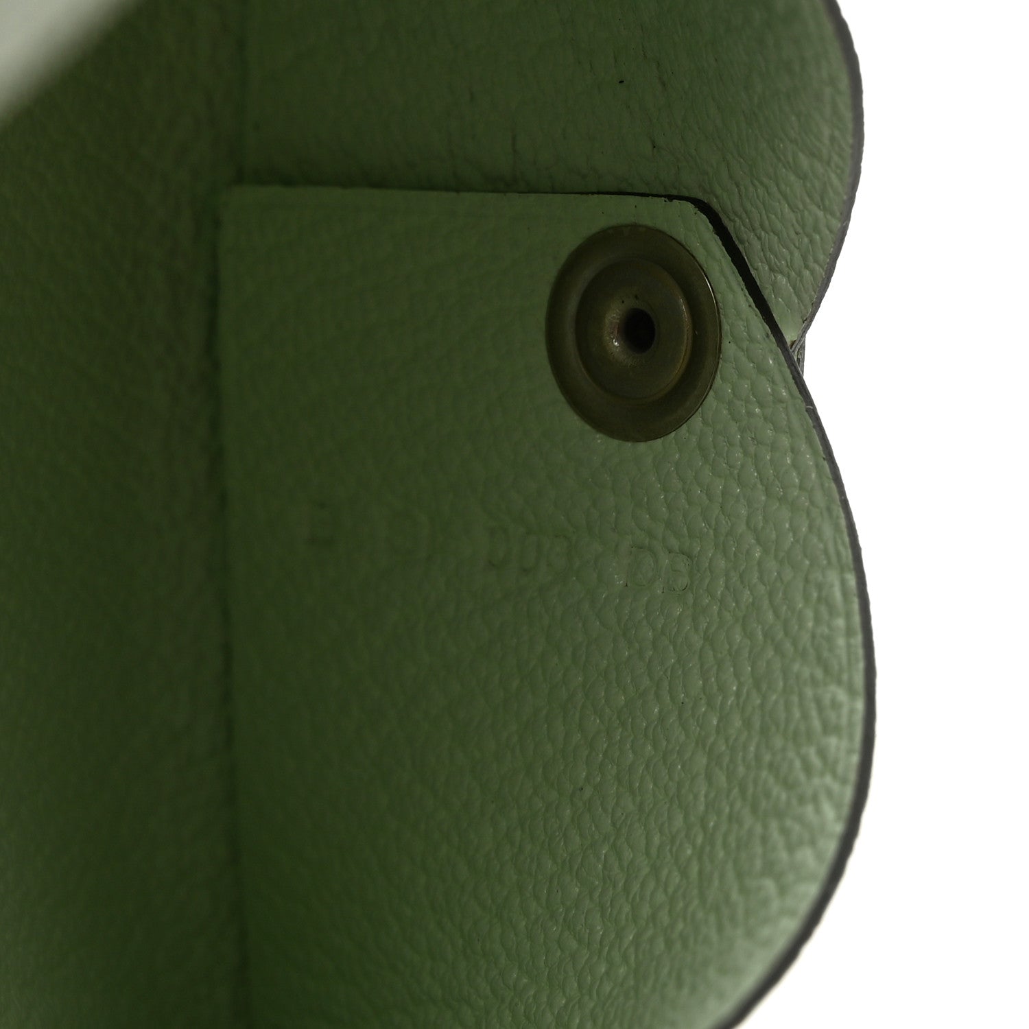 Hermes Chevre Mysore Calvi Card Case Vert Fizz 7 of 8
