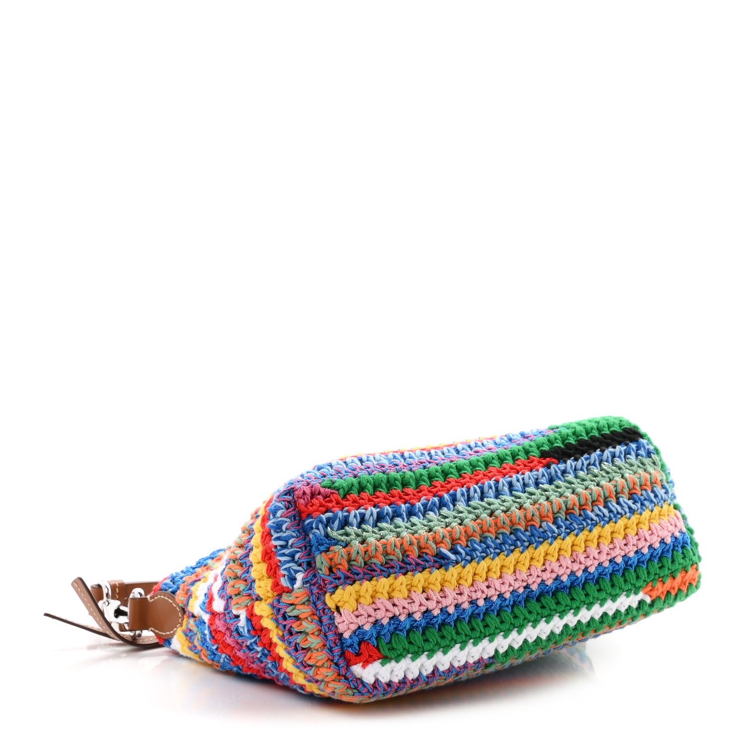 Miu Miu Fabric Crochet Pouch Multicolor 4 of 11