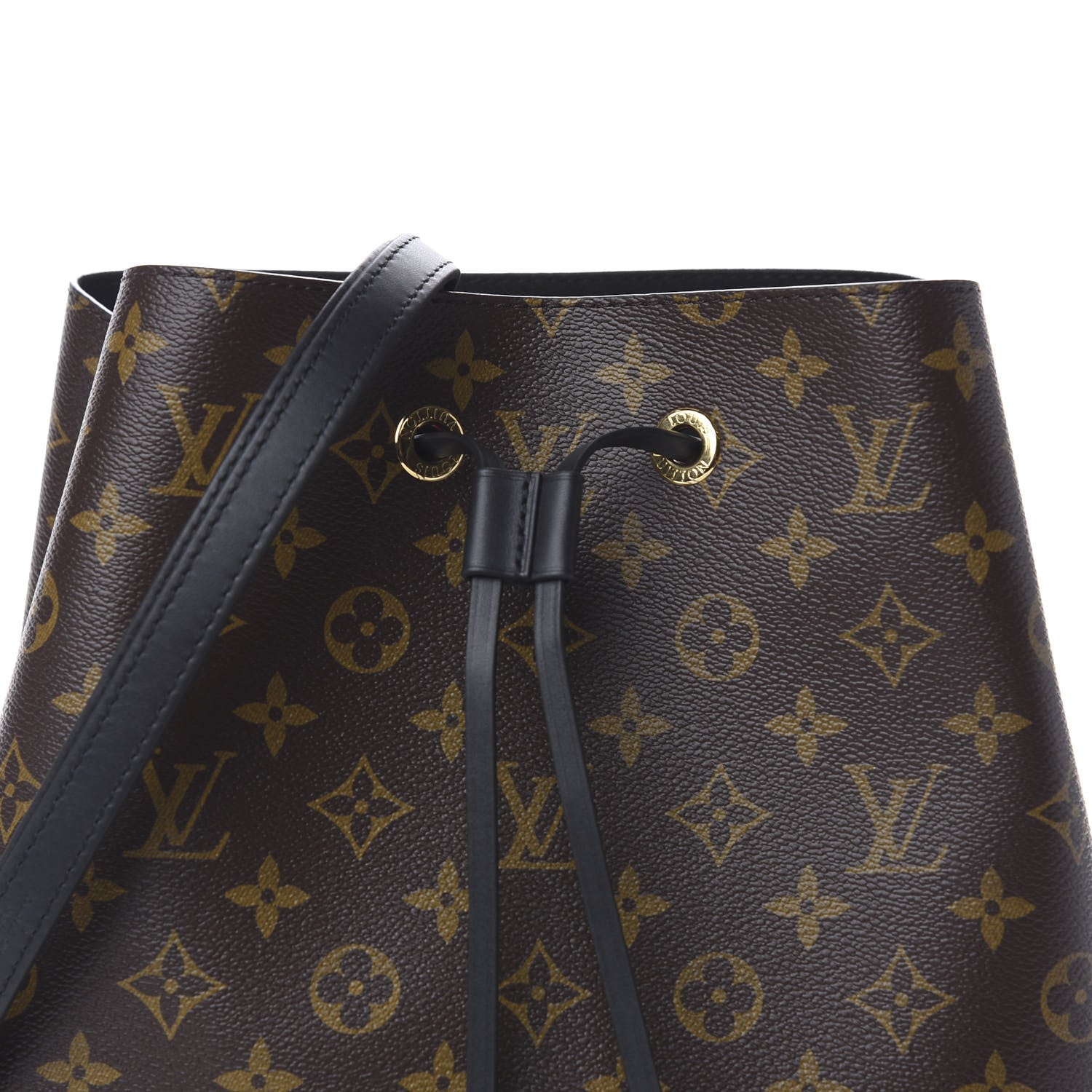 Louis Vuitton Monogram Neonoe MM Black 7 of 12