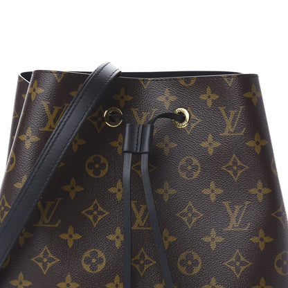 Louis Vuitton Monogram Neonoe MM Black 7 of 12