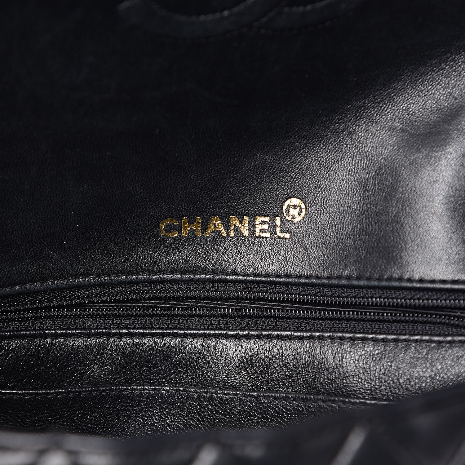 Chanel Lambskin Quilted Flap Shoulder Bag Black 6 of 12