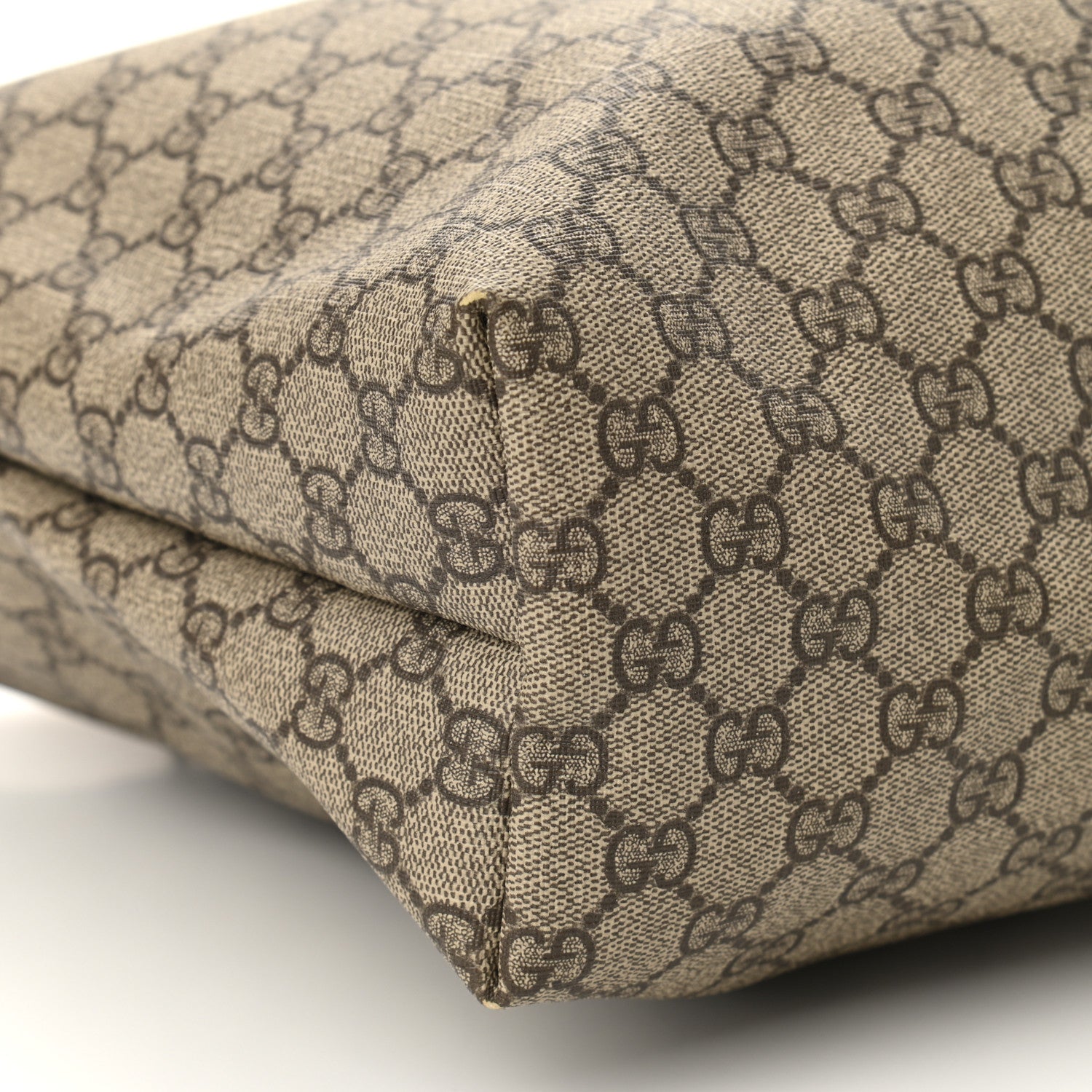 Gucci GG Plus Monogram Medium Signature Web Loop Tote Brown 8 of 9