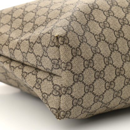 Gucci GG Plus Monogram Medium Signature Web Loop Tote Brown 8 of 9