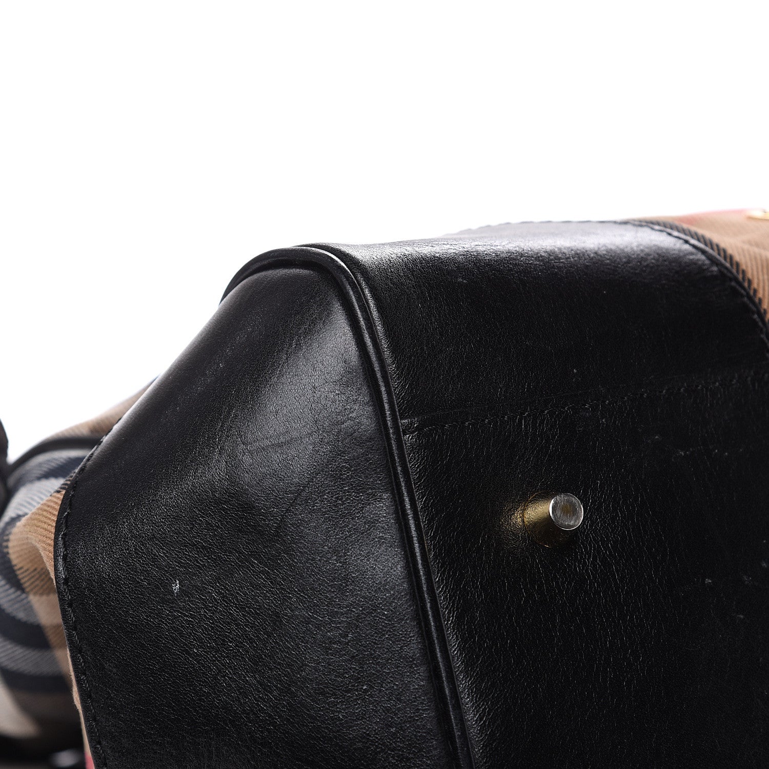 Burberry House Check Medium Canterbury Tote Black 10 of 19