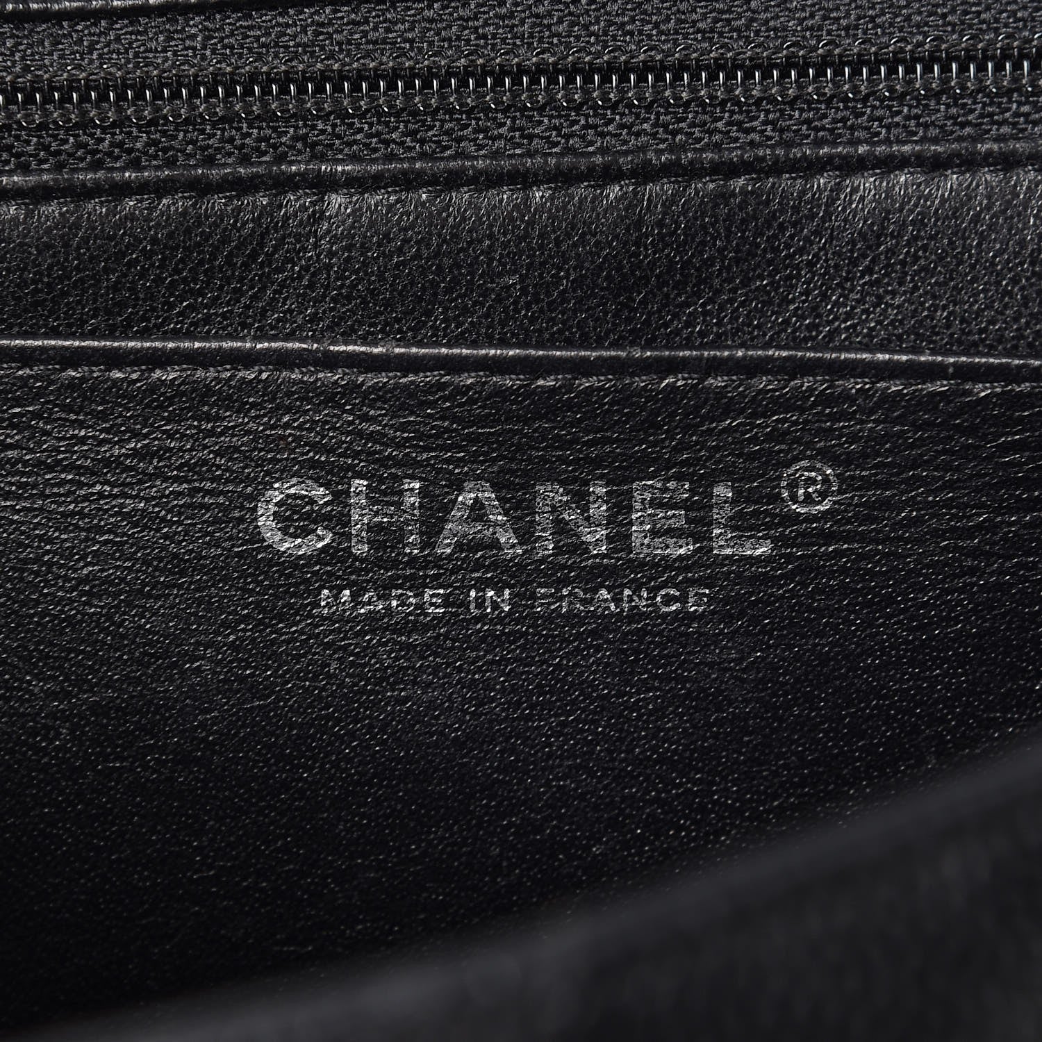 Chanel Caviar Quilted Jumbo Single Flap Black 6 of 8