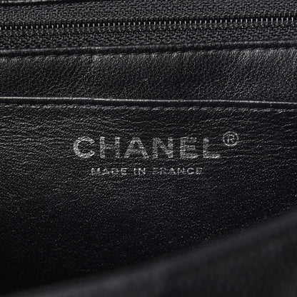 Chanel Caviar Quilted Jumbo Single Flap Black 6 of 8