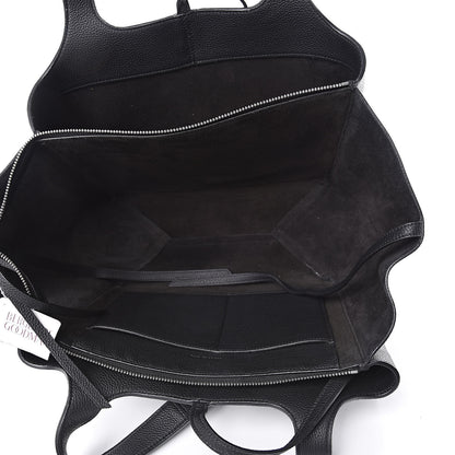 Celine Baby Grained Calfskin Small Tri-Fold Bag Black 5 of 9