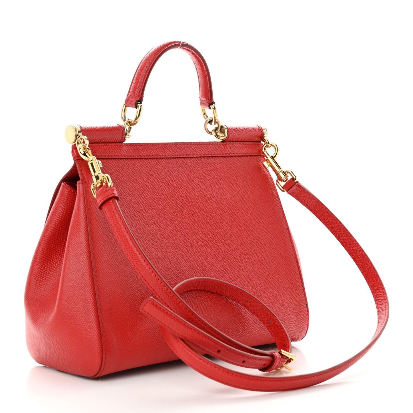Dauphine Medium Miss Sicily Satchel Dark Red