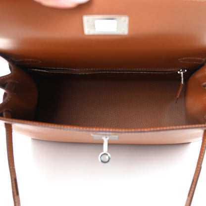 Hermes Epsom Kelly Sellier 28 Gold 4 of 11