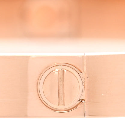 Cartier 18K Pink Gold LOVE Bracelet 18 5 of 7