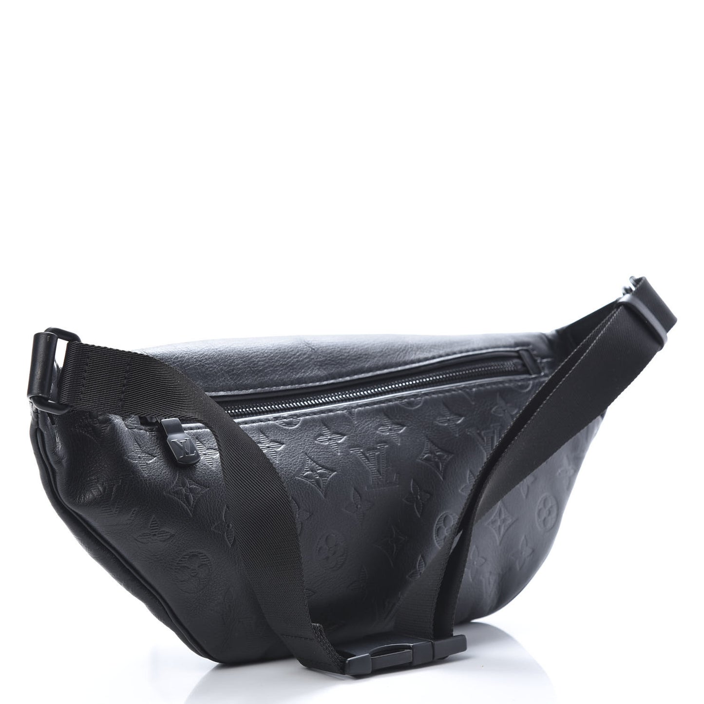 Calfskin Monogram Shadow Discovery Bumbag Black