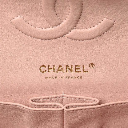 Chanel Lambskin Quilted Medium Double Flap Light Pink 6 of 8