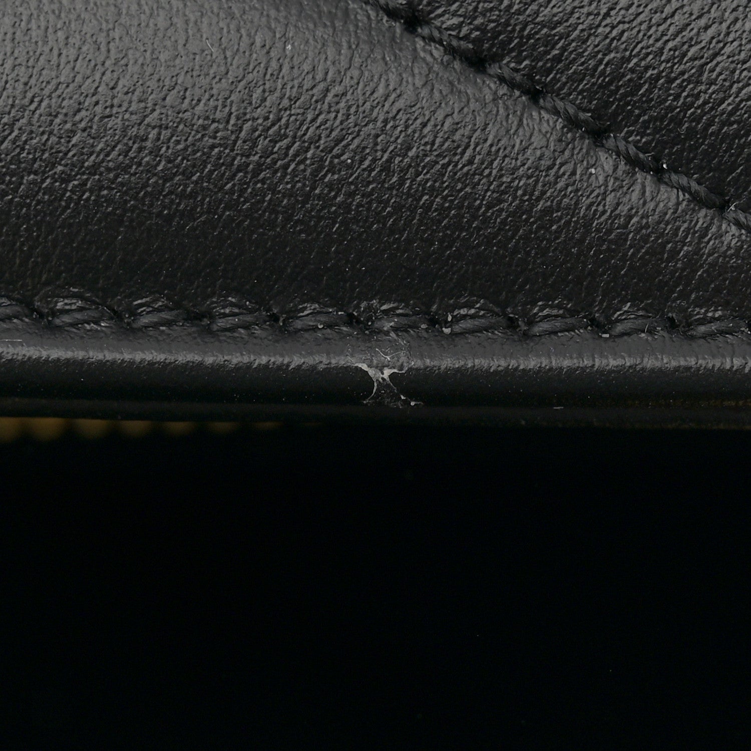 Saint Laurent Calfskin Y Quilted Monogram Small Loulou Chain Satchel Black 11 of 12