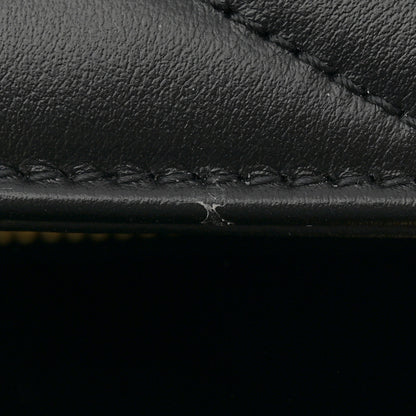 Saint Laurent Calfskin Y Quilted Monogram Small Loulou Chain Satchel Black 11 of 12