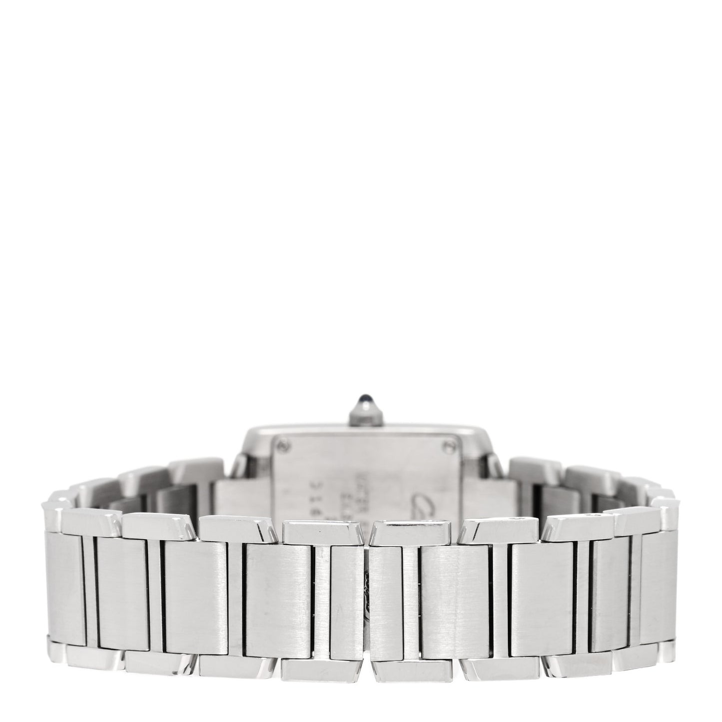 Stainless Steel 20mm Tank Francaise Quartz Watch