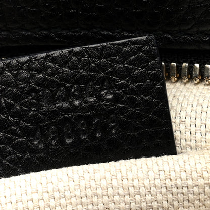 Gucci Pebbled Calfskin Small Soho Disco Bag Black 7 of 10