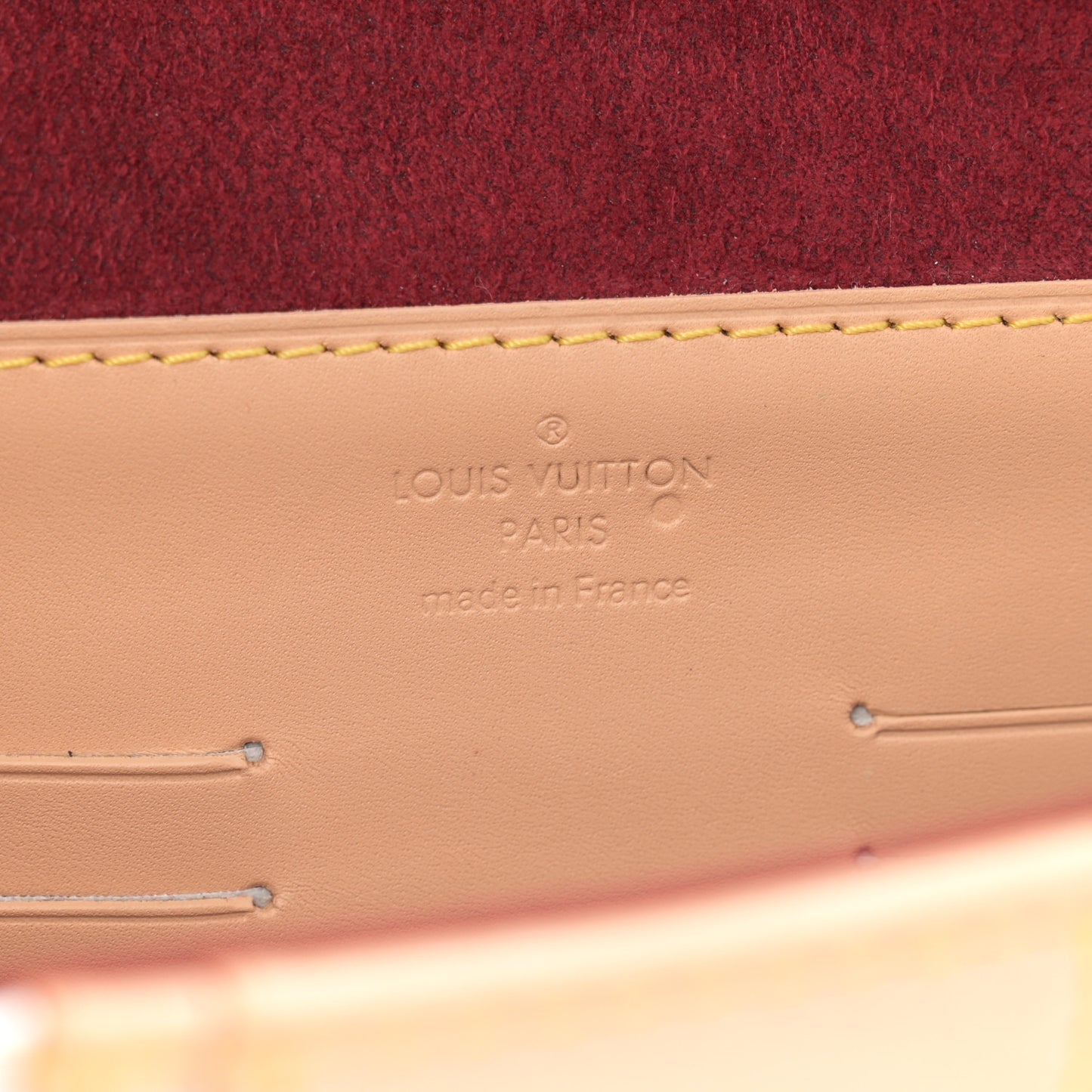 Monogram Multicolor Courtney Clutch White