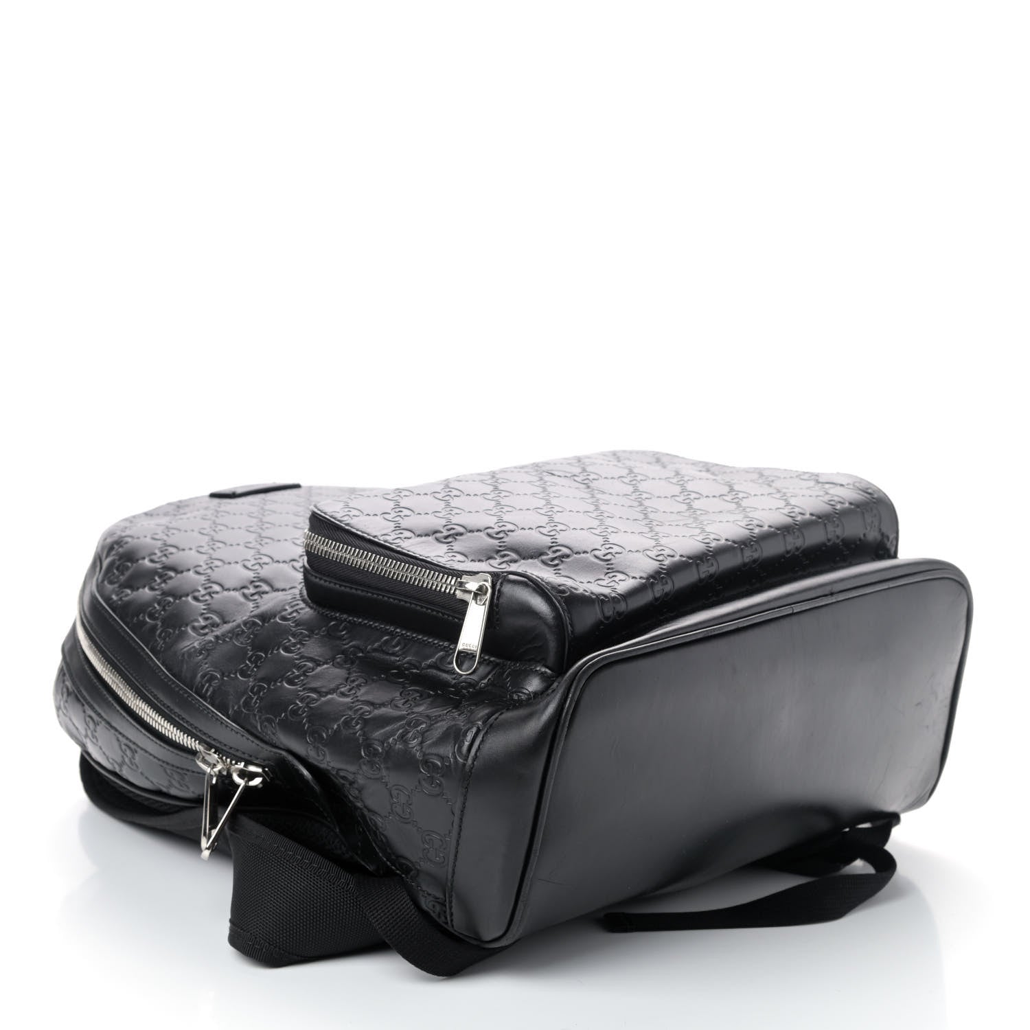 Gucci Guccissima Signature Day Backpack Black 3 of 4