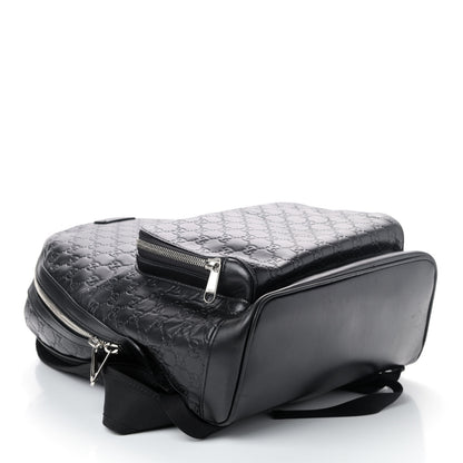 Gucci Guccissima Signature Day Backpack Black 3 of 4