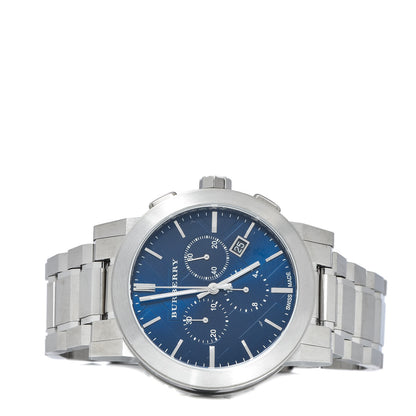 Burberry Stainless Steel 42mm Chronograph Quartz Watch Blue BU9354 3 of 6