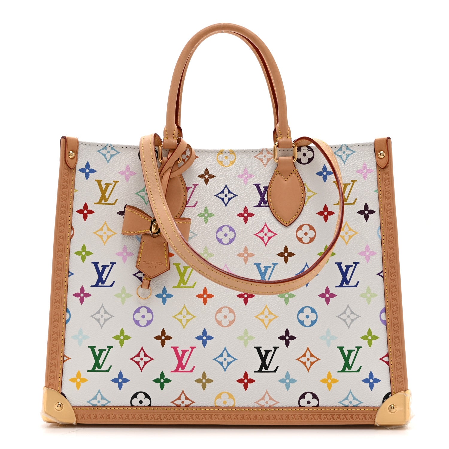 Louis Vuitton LV X TM Monogram Multicolor Onthego MM White 1 of 9