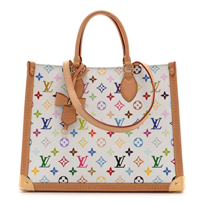 Louis Vuitton LV X TM Monogram Multicolor Onthego MM White 1 of 9