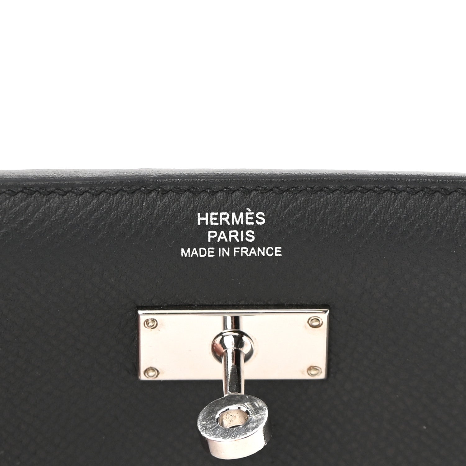 Hermes Epsom Medium Kelly Wallet Black 6 of 11